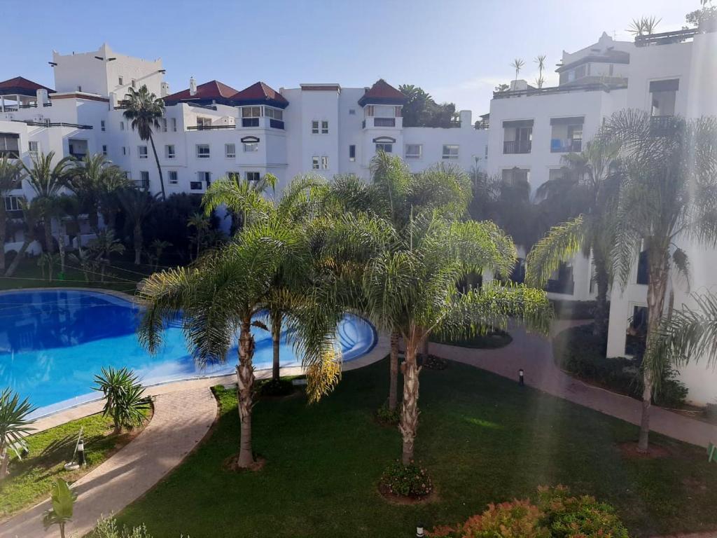 Apartment with 2 bedrooms in Agadir Secteur Touristique with wonderful sea view shared pool balcony