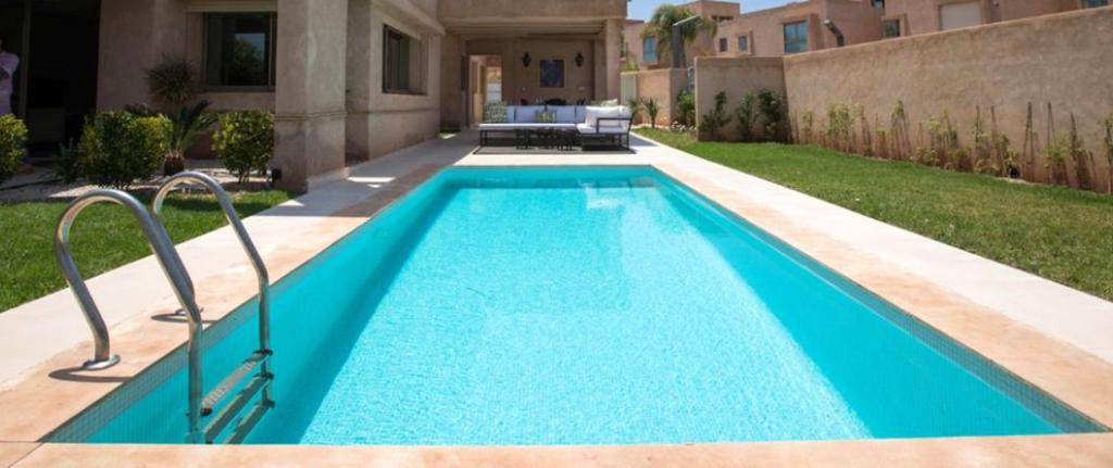 Apartment with 2 bedrooms in Tanger with wonderful sea view shared pool balcony 10 m from the beach