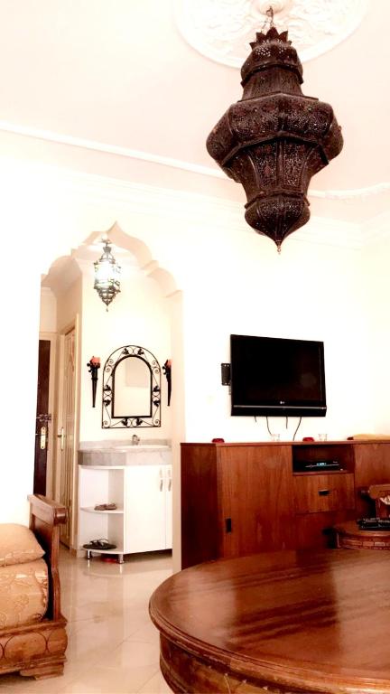 Apartment with one bedroom in Agadir with wonderful city view and enclosed garden 2 km from the beach