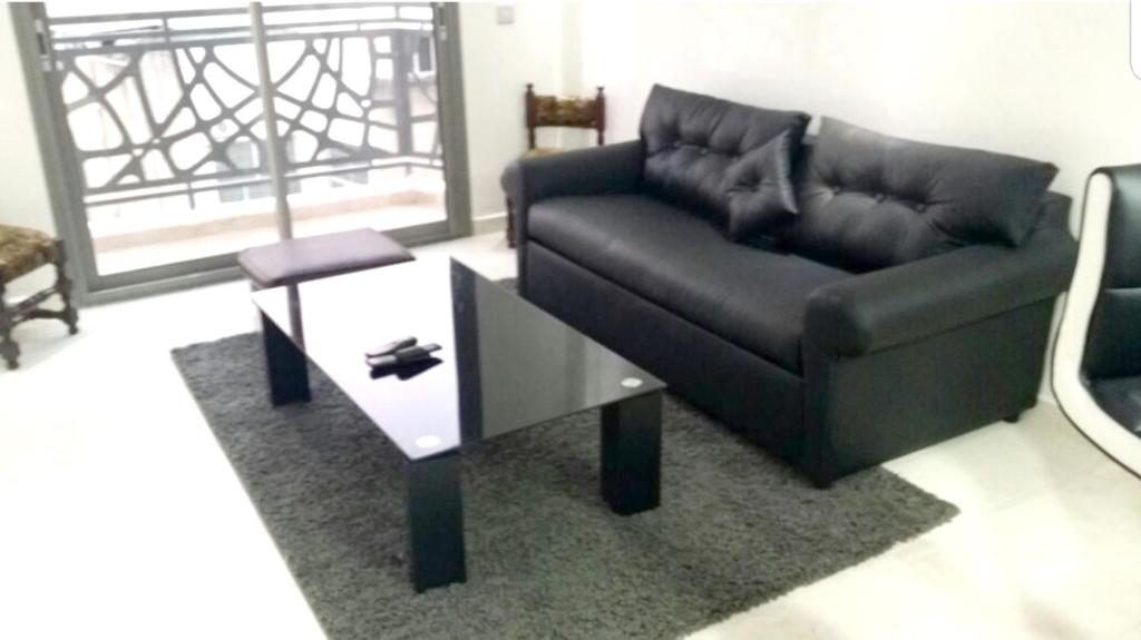 Apartment with one bedroom in Casablanca with furnished garden and WiFi 3 km from the beach