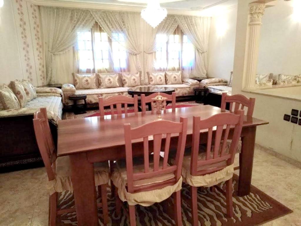 Apartment with one bedroom in Casablanca with wonderful city view terrace and WiFi 14 km from the beach image 1