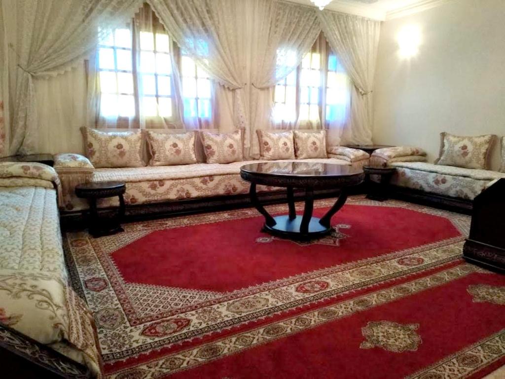 Apartment with one bedroom in Casablanca with wonderful city view terrace and WiFi 14 km from the beach