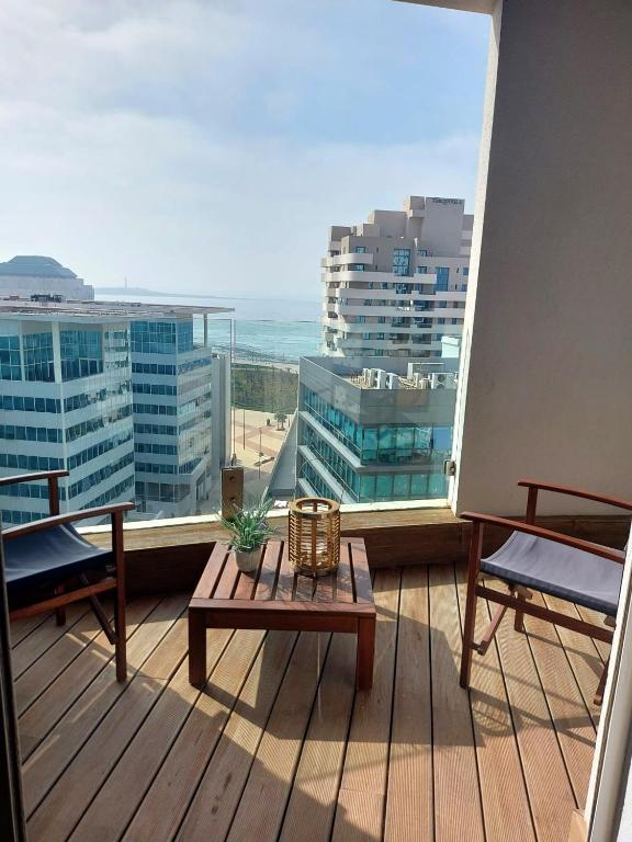 Apartment with one bedroom in Dar el Beida with wonderful sea view enclosed garden and WiFi
